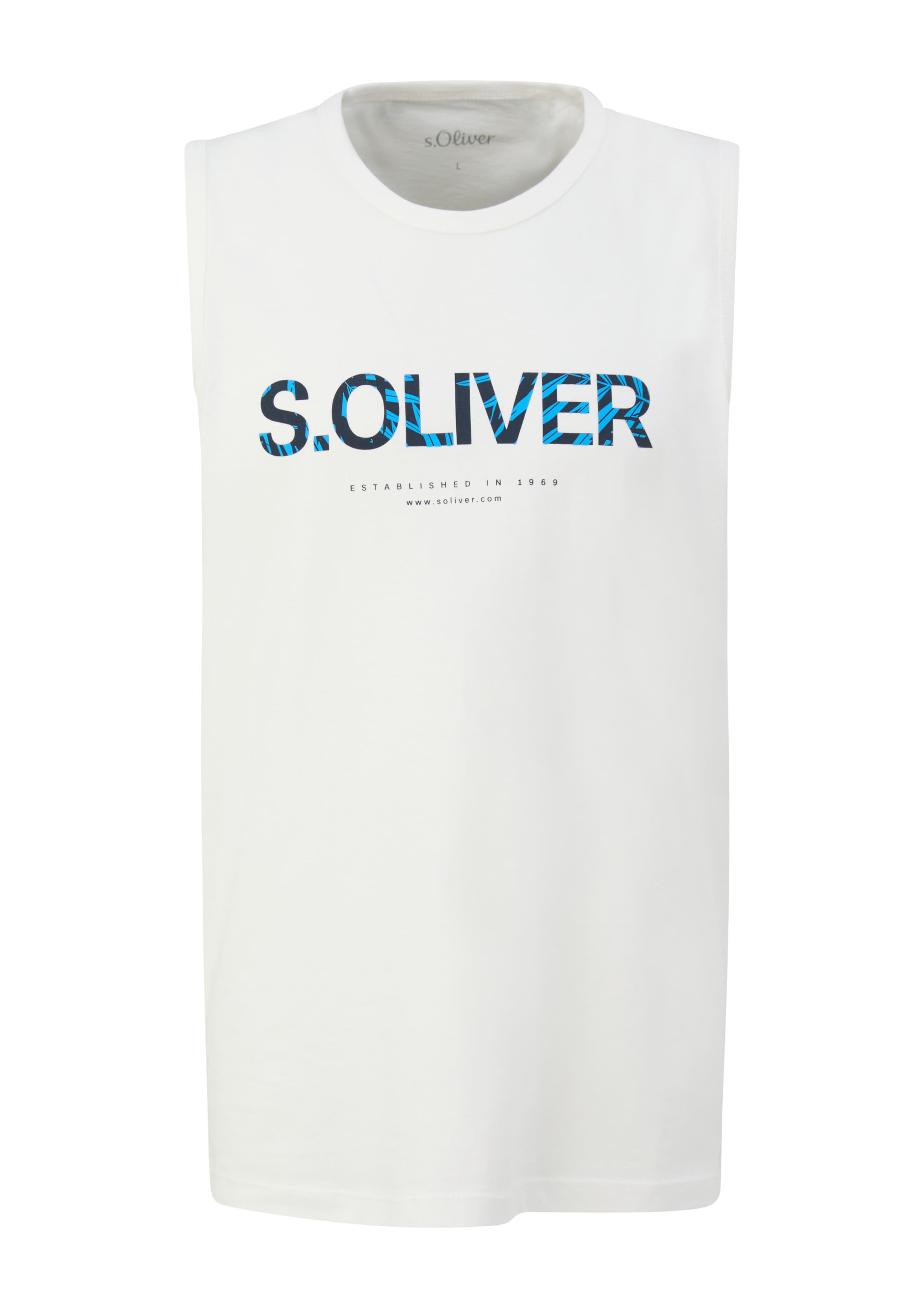 s.Oliver Shirt in White: front