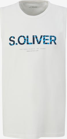 s.Oliver Shirt in White: front