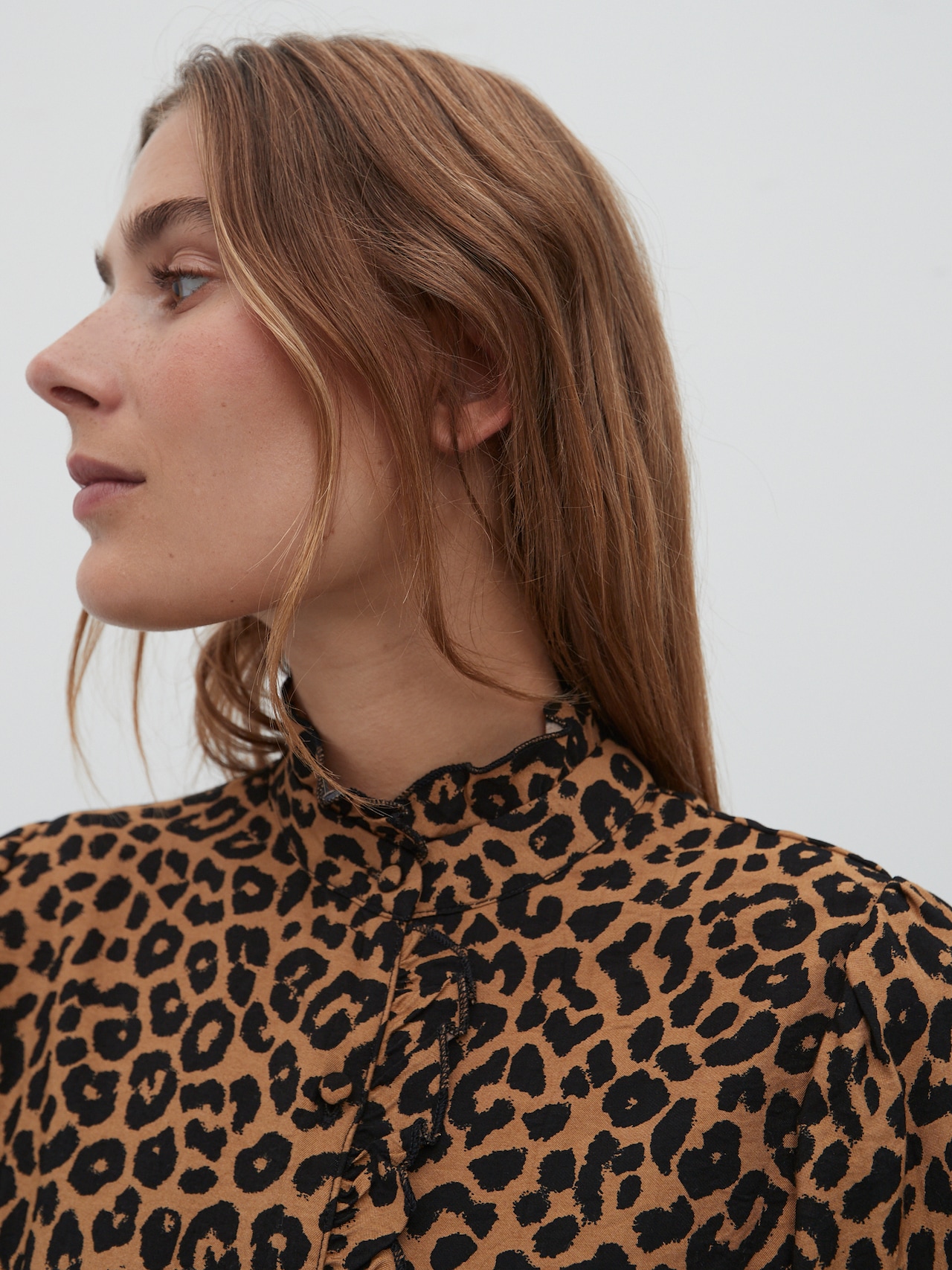 EDITED Blouse 'Rosiel' Bruin