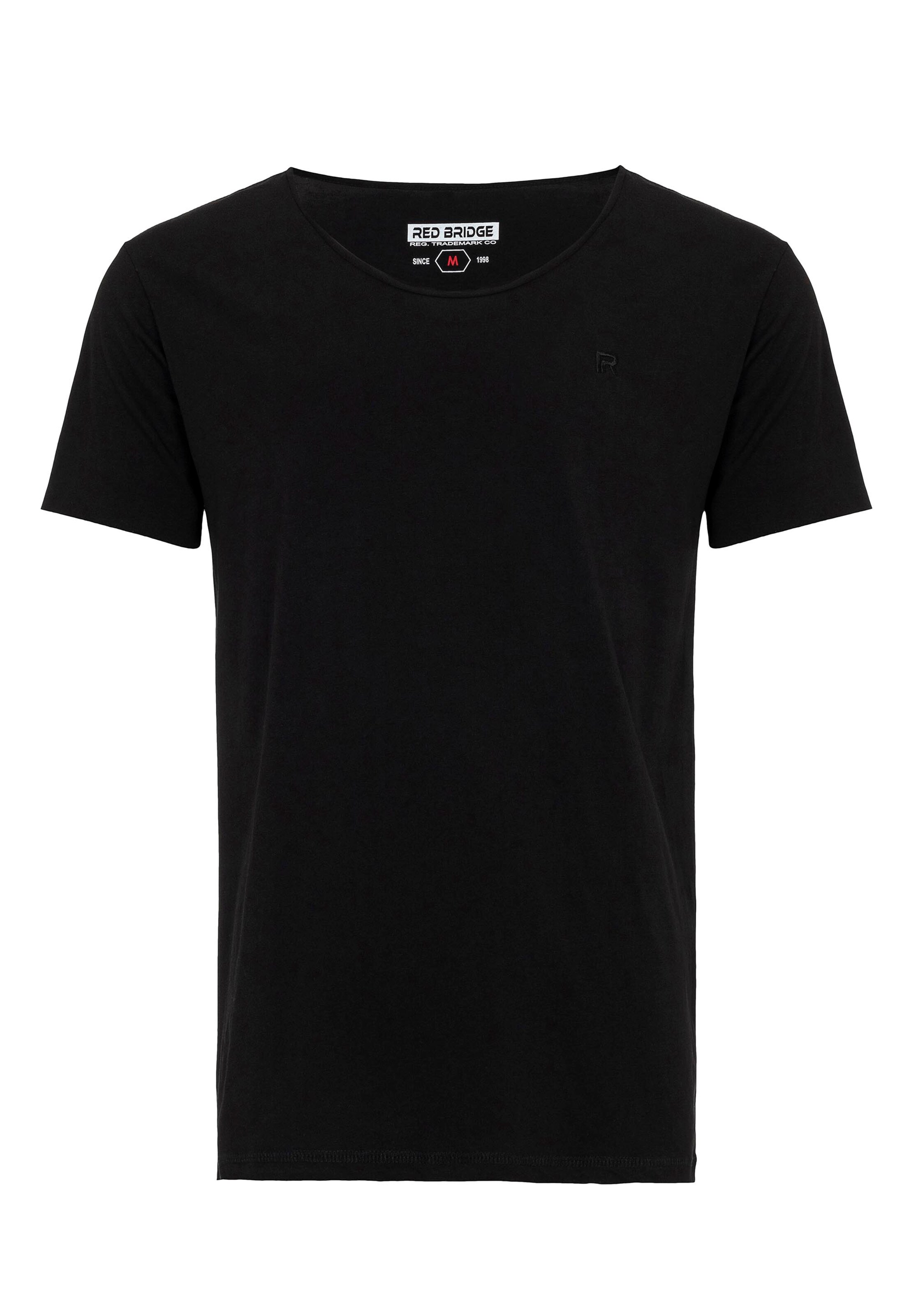 Männer Shirts Redbridge T-Shirt 'Columbia' in Schwarz - CF82077