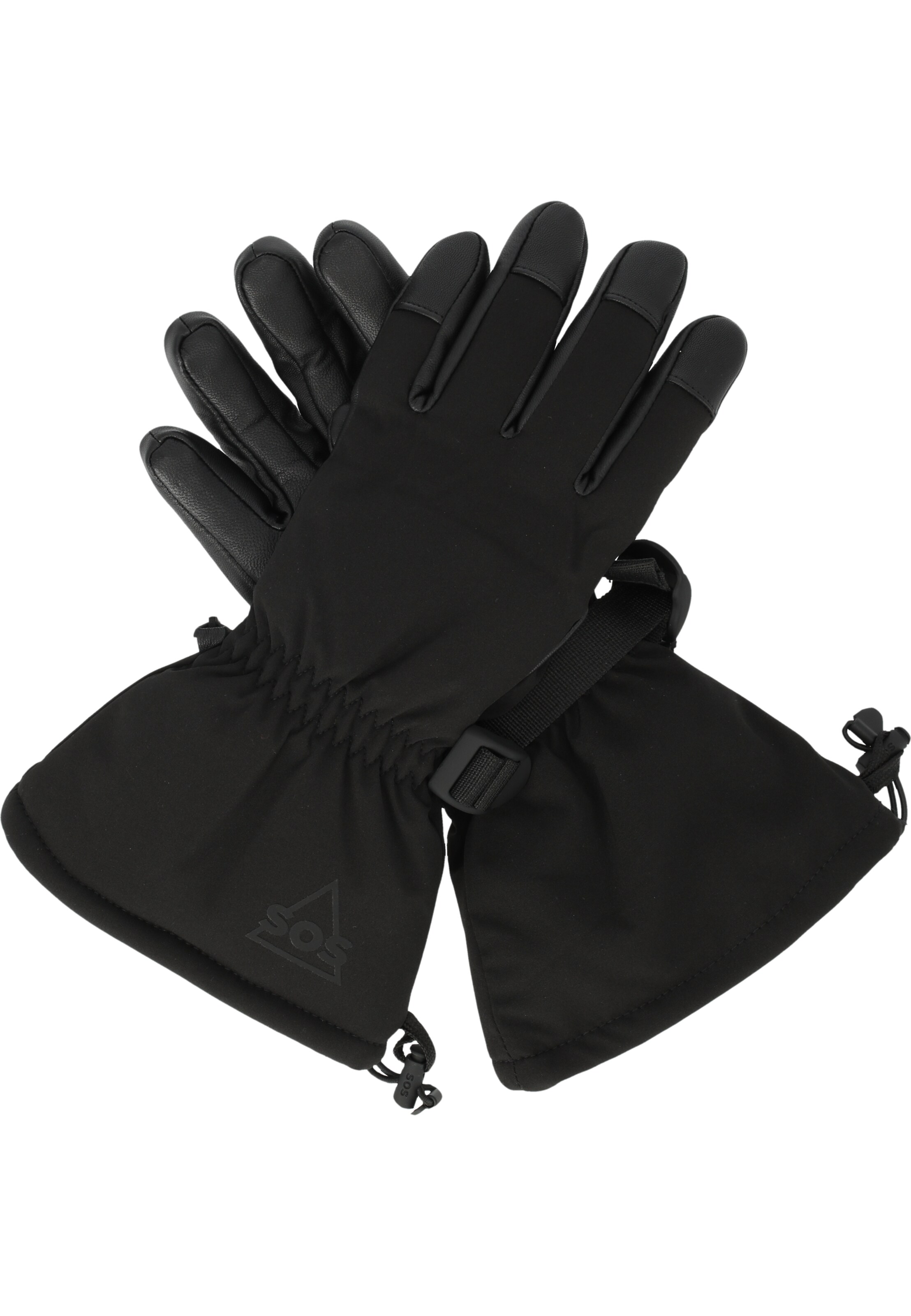 SOS Full finger gloves 'Ohau V1' in Black