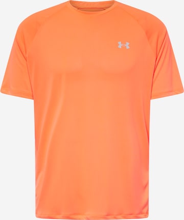 UNDER ARMOUR Λειτουργικό μπλουζάκι σε πορτοκαλί: μπροστά