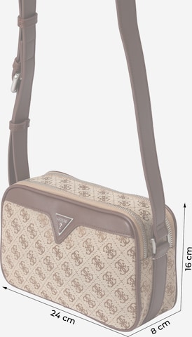 GUESS Skuldertaske 'Vezzola' i beige