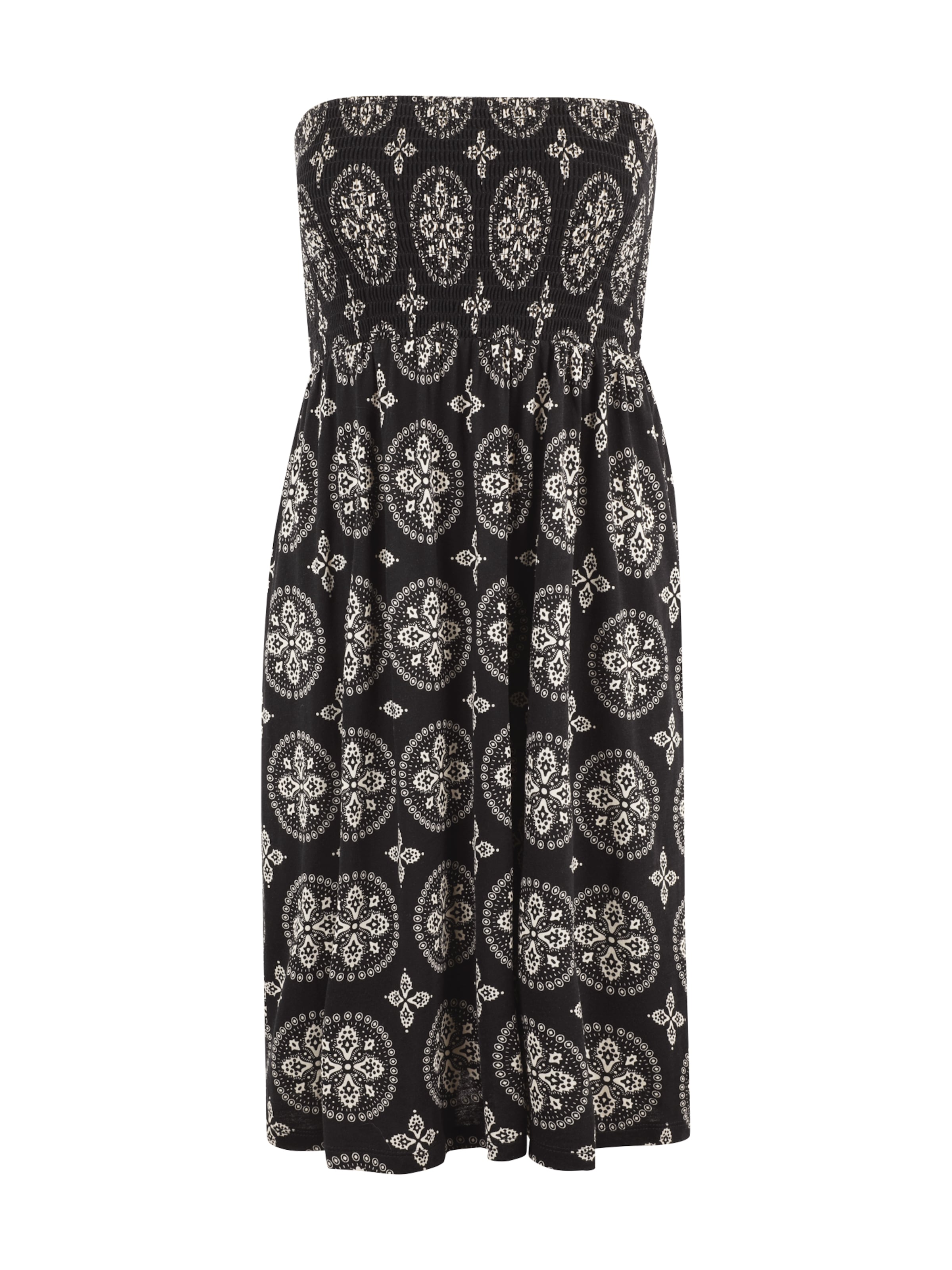 LASCANA Strandkleid in Schwarz: Vorderseite