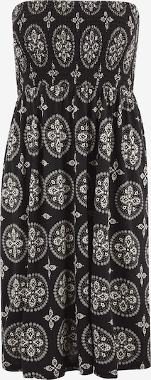 LASCANA Strandkleid in creme / schwarz, Produktansicht