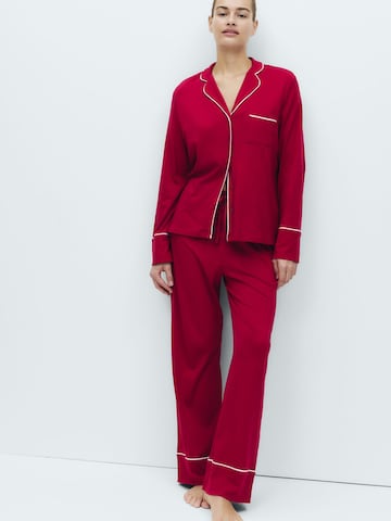 Pyjama Marks & Spencer en rouge : devant