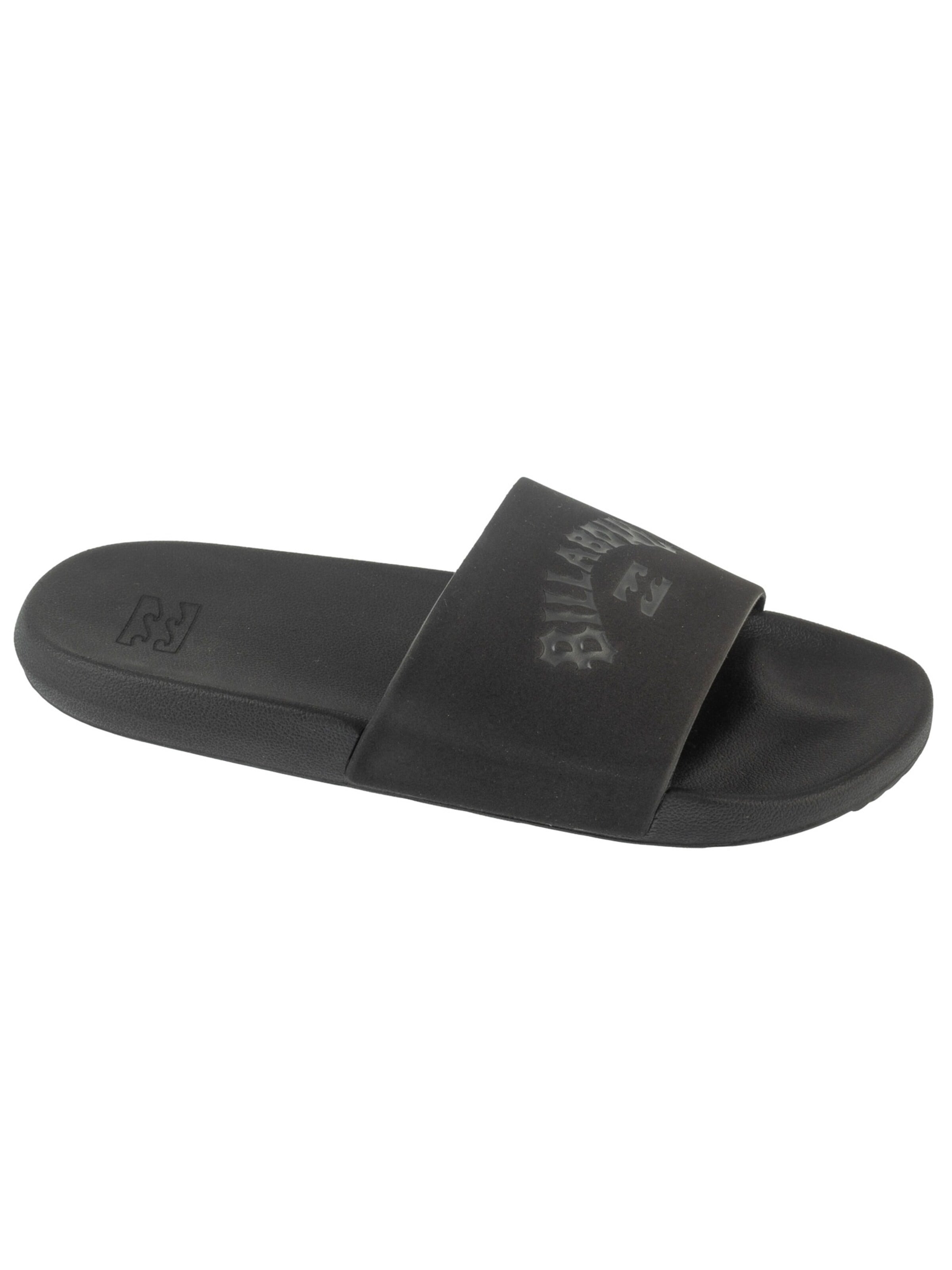 Claquettes / Tongs 'Paradise' BILLABONG en noir : devant