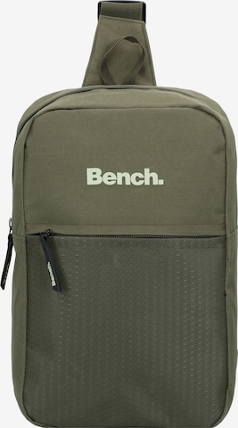 Borsa a tracolla di BENCH in verde: frontale