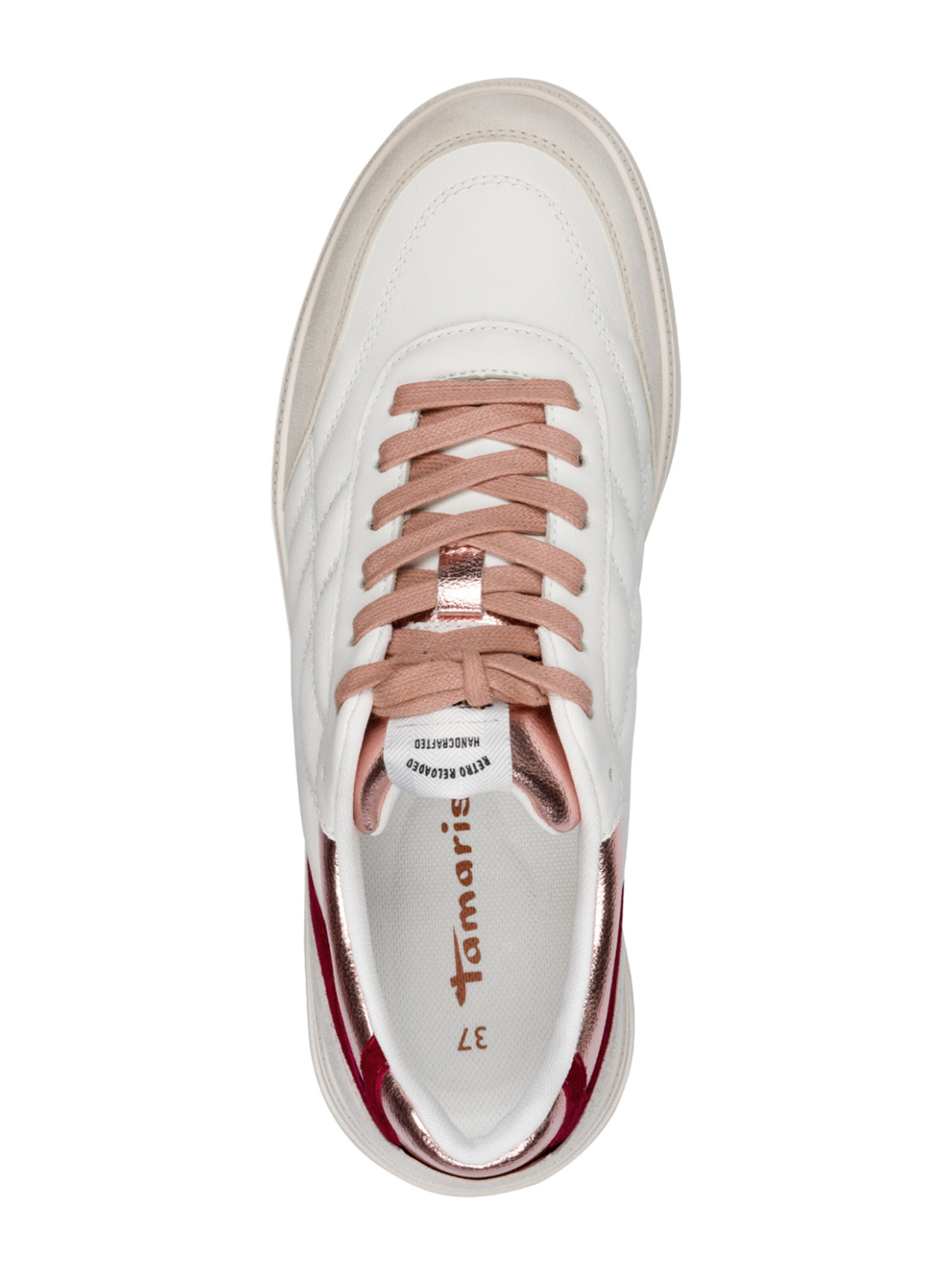 Tamaris Trampki niskie w kolorze biały