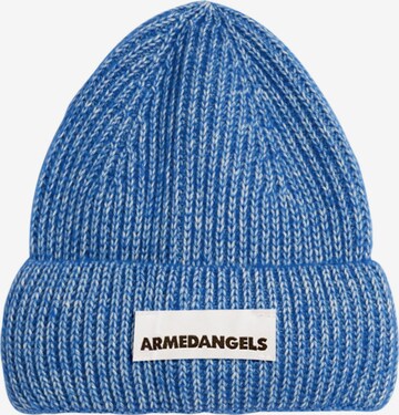 ARMEDANGELS Muts 'KAYAAS SOFT' in Blauw: voorkant