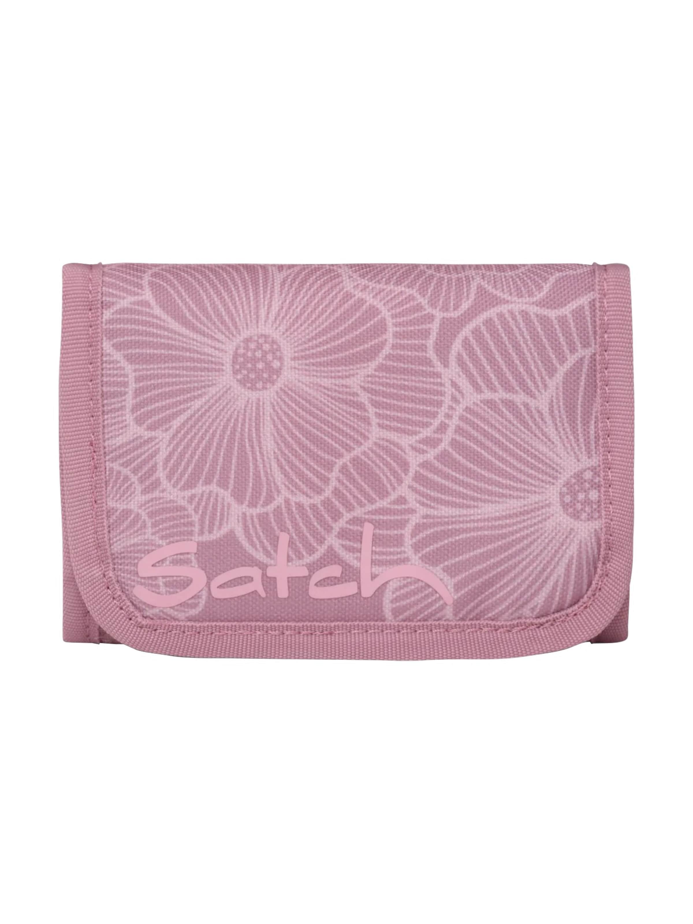 Satch Wallet 'Portemonnaie Geldbeutel' in Pink: front