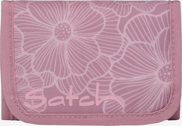 Satch Wallet 'Portemonnaie Geldbeutel' in Pink: front