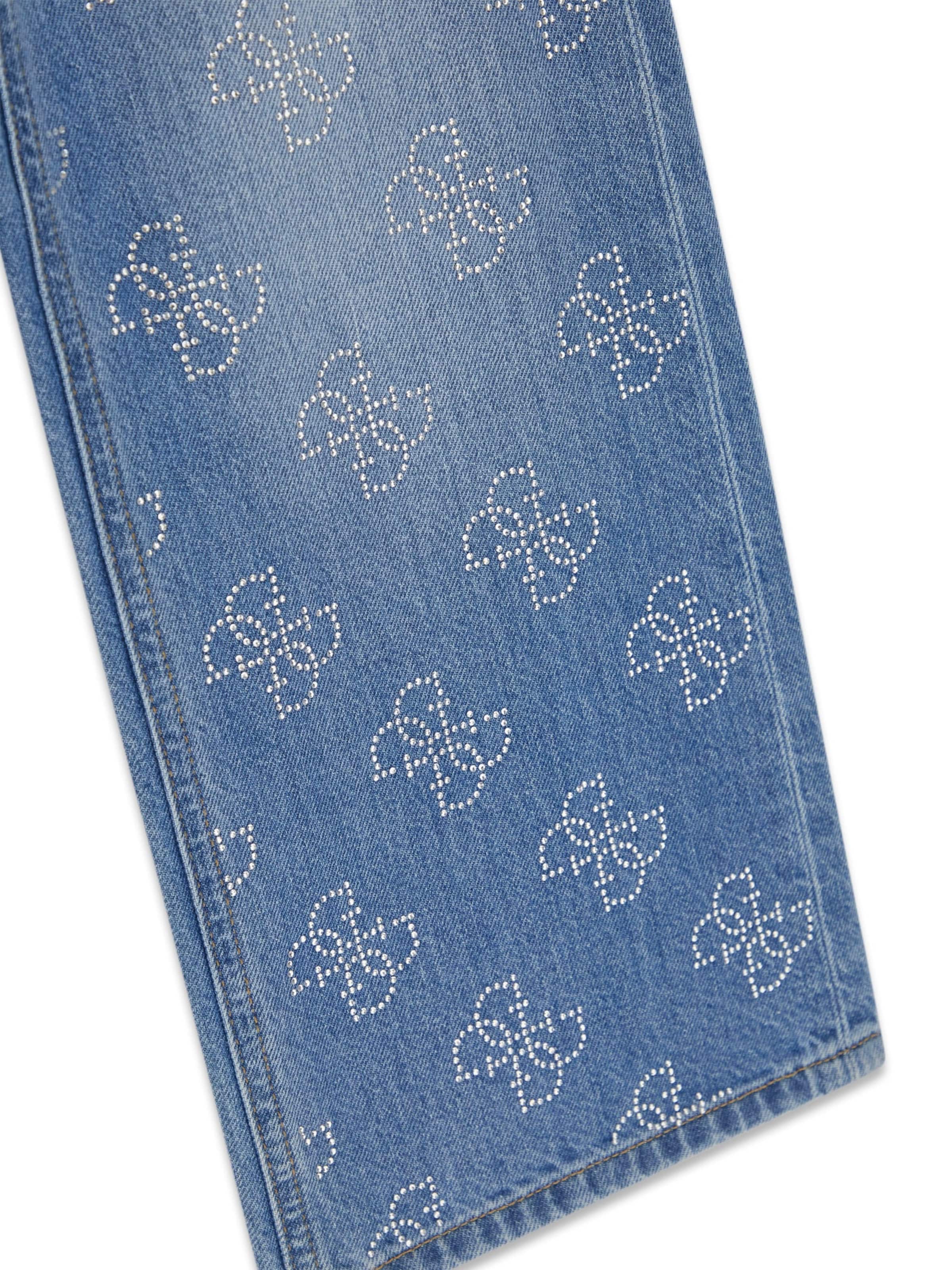 GUESS Широкий Джинсы 'RIGID' в Синий