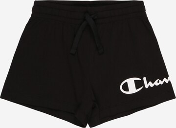 Champion Authentic Athletic Apparel Regular Broek in Zwart: voorkant