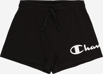 Champion Authentic Athletic Apparel Панталон в черно: отпред