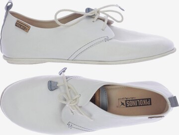 PIKOLINOS Flats & Loafers in 39 in White: front