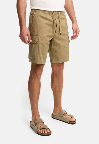 INDICODE JEANS Regular Chino trousers ' INCorry ' in Brown