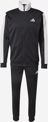 ADIDAS SPORTSWEAR Tracksuit in Black: front