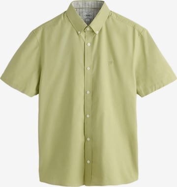Next Средняя посадка Рубашка в Зеленый: спереди