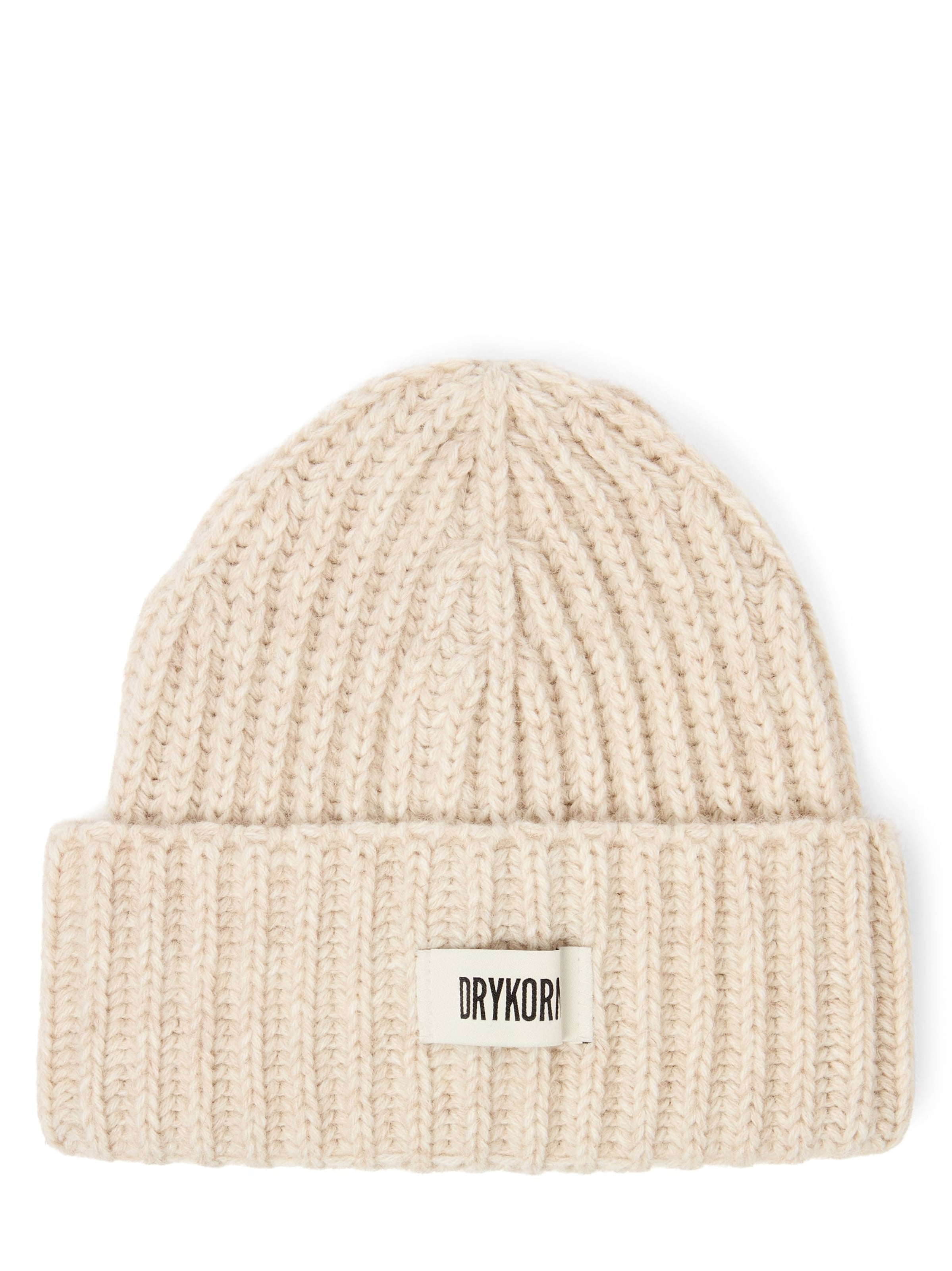 DRYKORN Beanie ' Eani ' in Beige: front