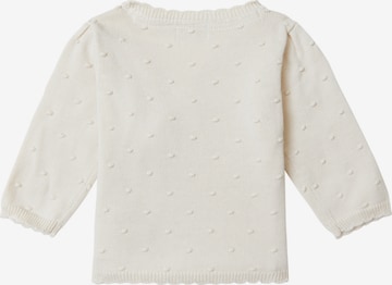 Noppies Knit Cardigan 'Cat' in White