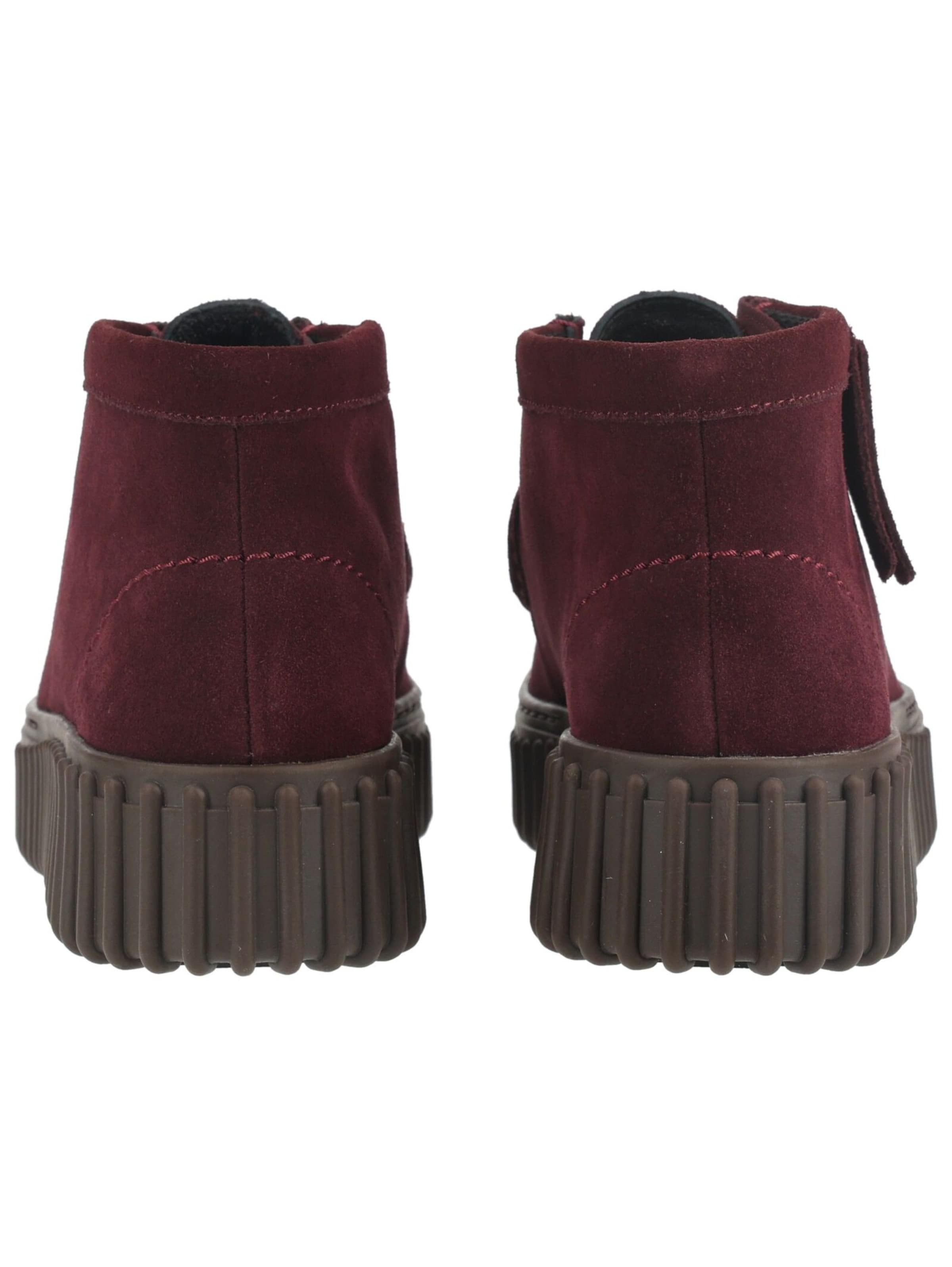 CLARKS Lace-up bootie in Red