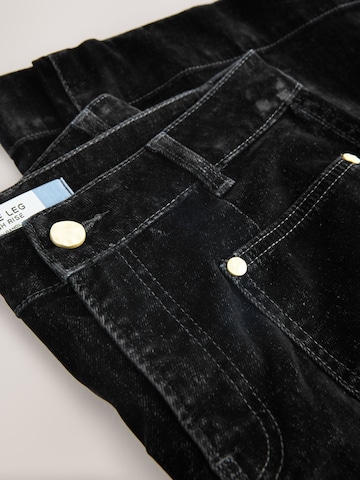 Next Wide leg Jeans 'N. Premium' in Black