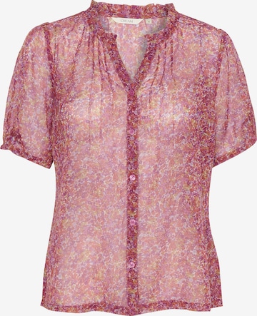 Cream Bluse in Rot: Vorderseite