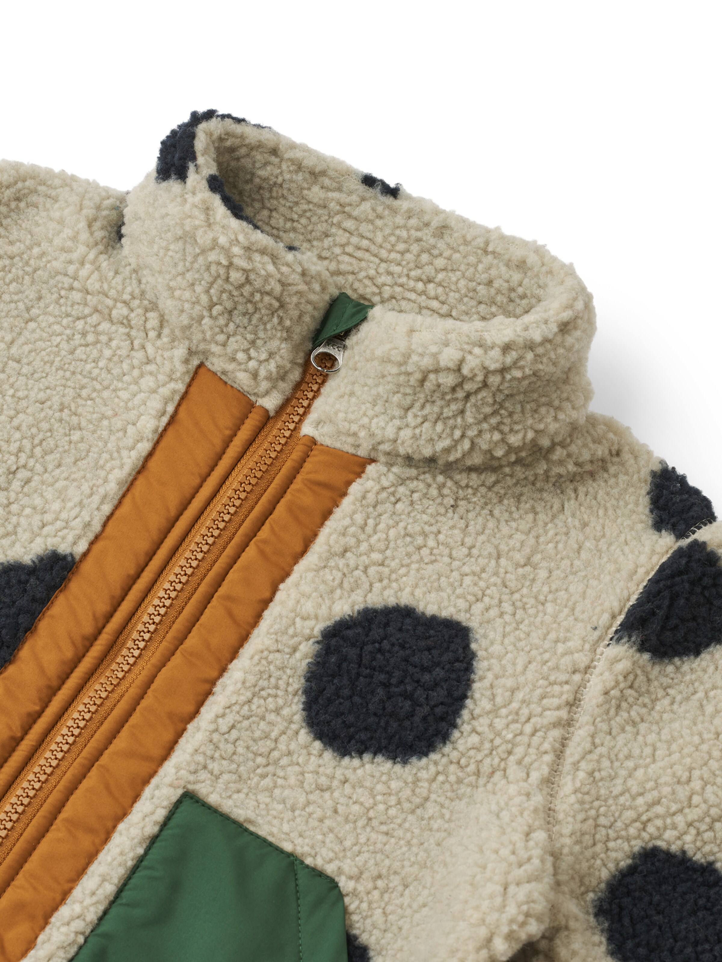 Liewood Флисовая куртка 'Noam Pile' в Бежевый