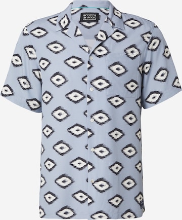 SCOTCH & SODA Comfort Fit Paita värissä sininen: etupuoli