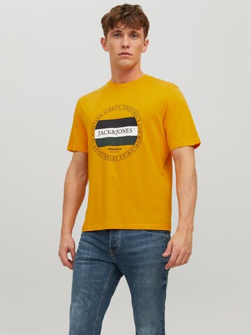 JACK & JONES Shirt 'CODYY' in Orange: front