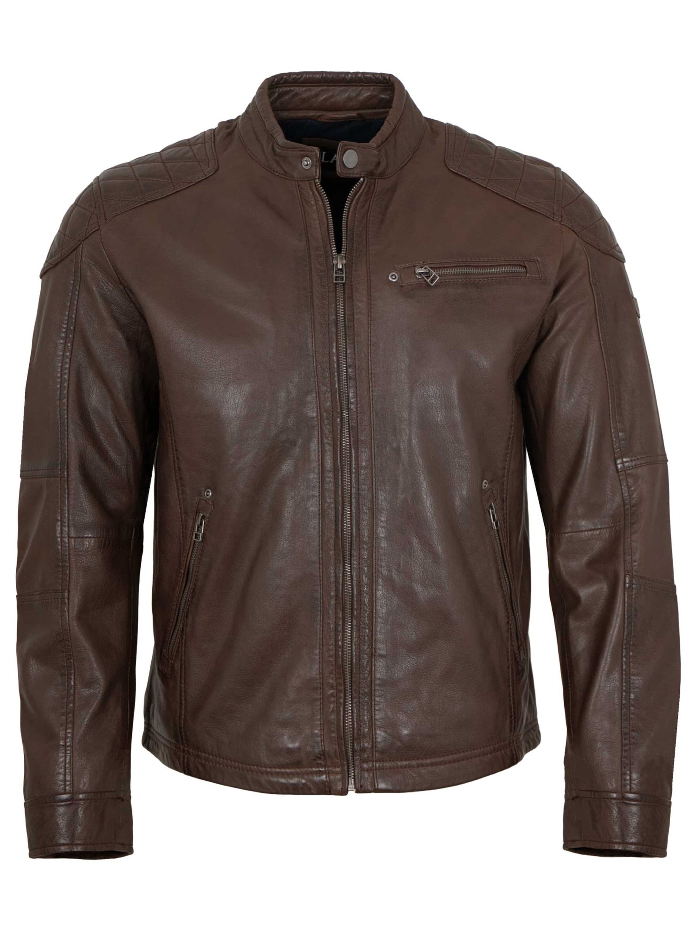 Jilani Between-season jacket 'Dante' in Brown: front