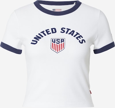 LEVI'S ® Majica 'U.S. Soccer Ringer Tee' veličine XS u tamno plava / crvena / bijela, Pregled proizvoda
