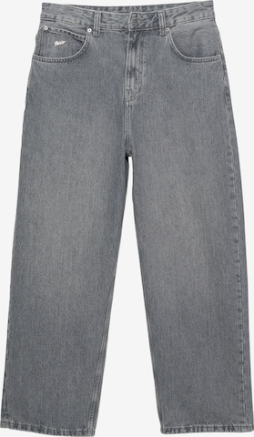 Baggy Jean Pull&Bear en gris : devant