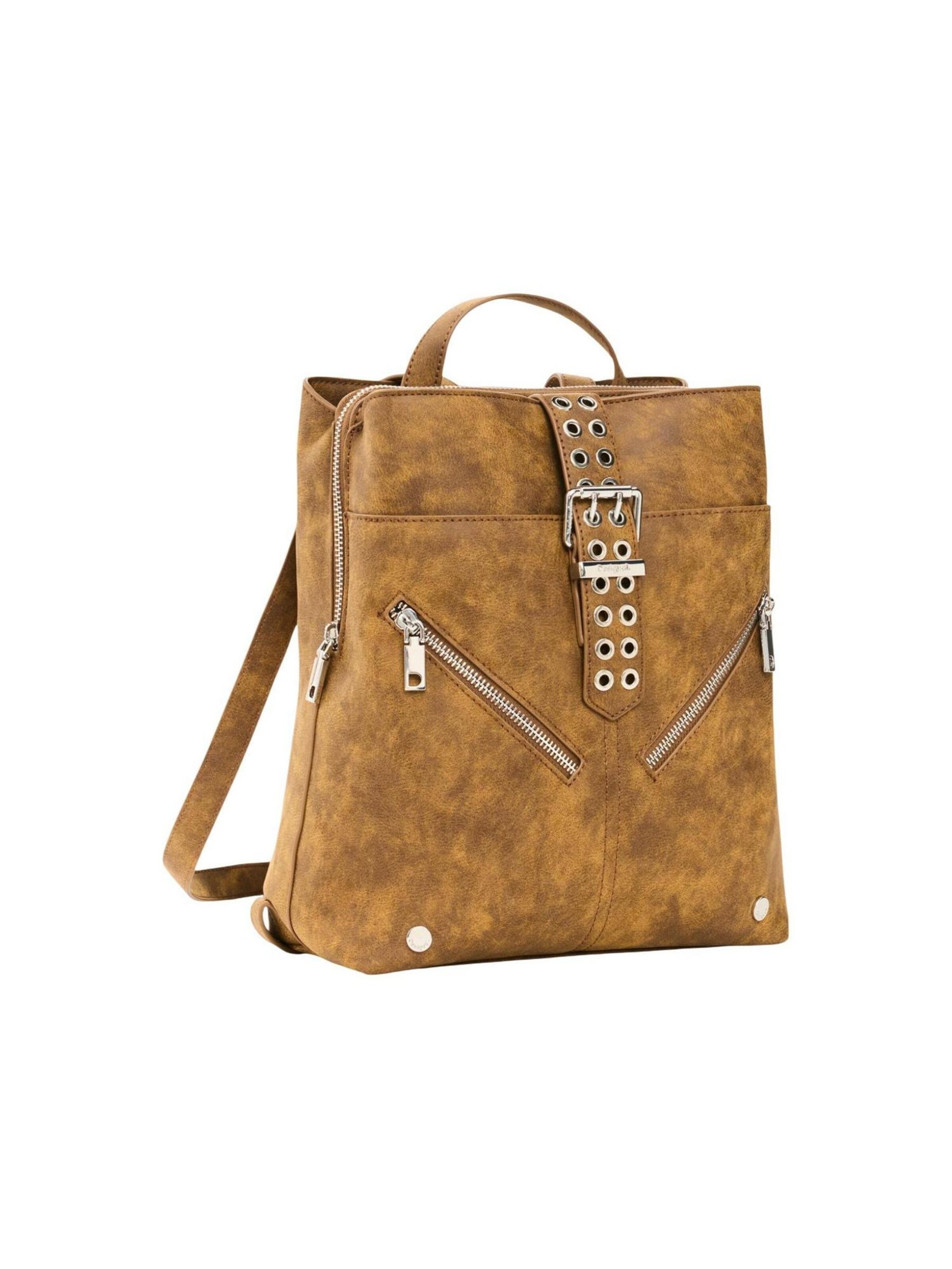 Desigual Backpack '26WAKP19' in Brown