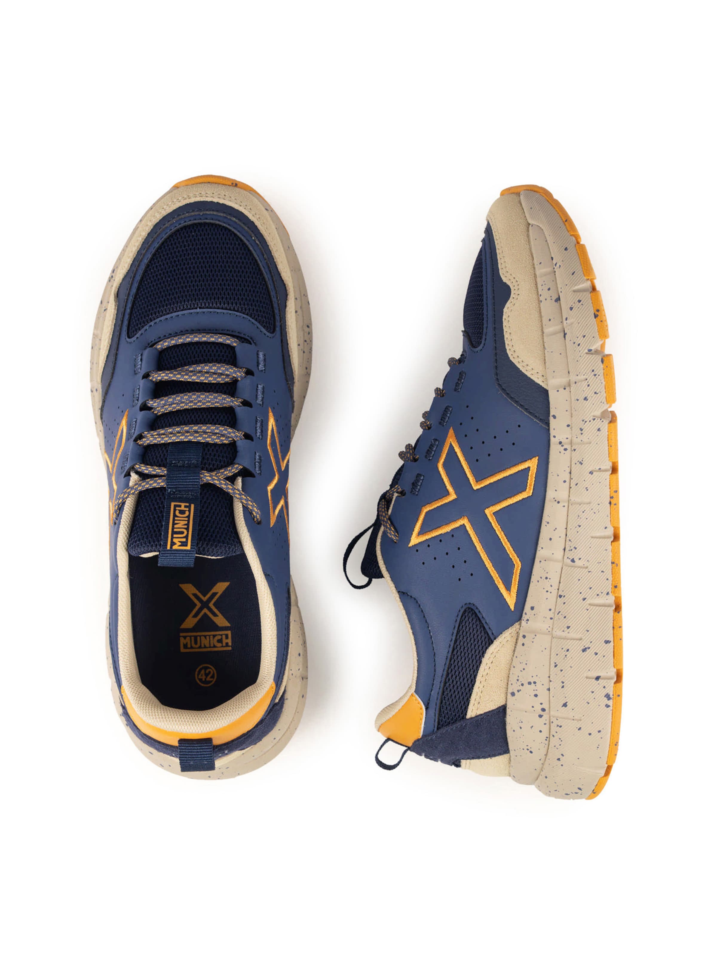 MUNICH Sneakers laag 'Kava' in Geel