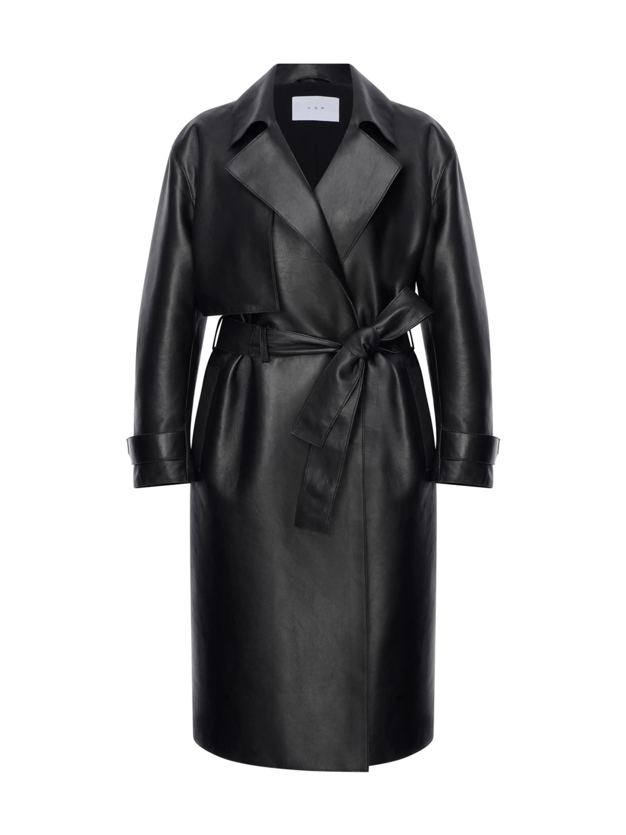 V S P - Abrigo de invierno 'Isabelle' en negro: frente