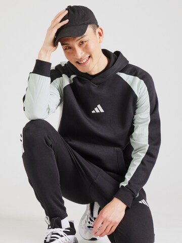 ADIDAS SPORTSWEAR Спортивный свитшот 'ESS' в Черный: спереди