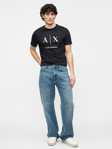 ARMANI EXCHANGE Μπλουζάκι σε μπλε