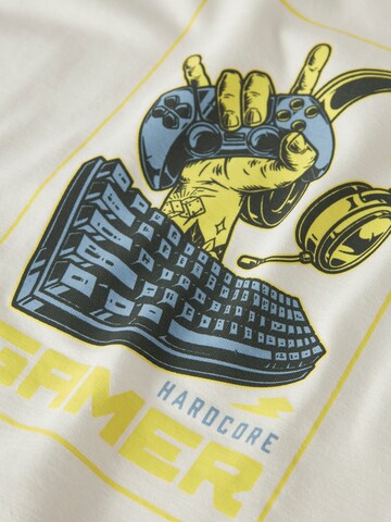 NAME IT Shirt 'NKMVUX' in Weiß