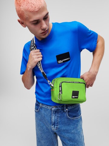 KARL LAGERFELD JEANS - Bolso de hombro en verde