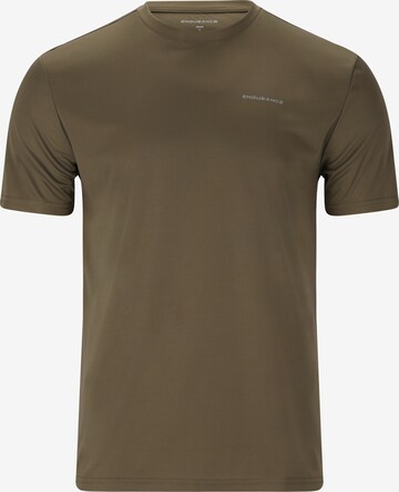 ENDURANCE Performance Shirt 'Dipose' in Green: front