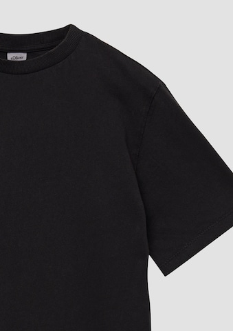 s.Oliver Shirt in Schwarz