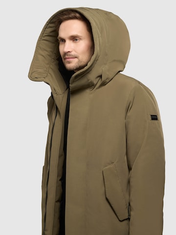 khujo Wintermantel 'Hilo' in Grün