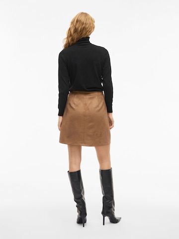 VILA - Falda 'VIMoody' en marrón