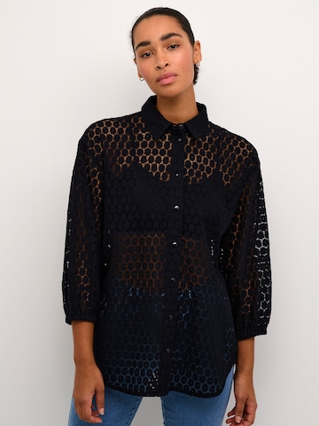 Kaffe Blouse 'Loren' in Black: front