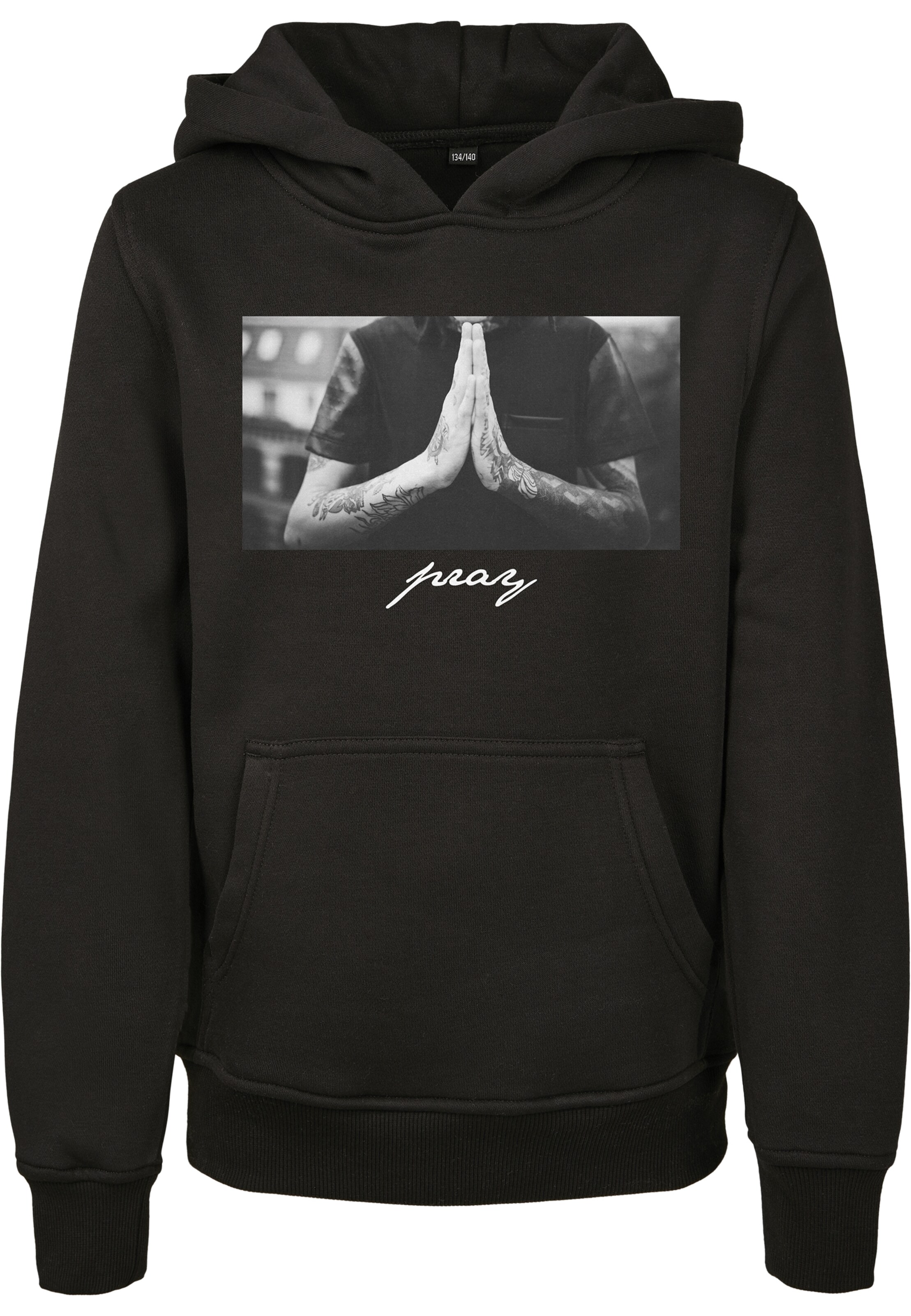 Mister Tee Sweatshirt 'Pray' in Black: front
