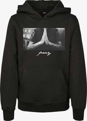 Mister Tee - Sudadera 'Pray' en negro: frente