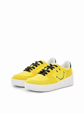 Sneaker bassa 'Metro' di Desigual in giallo