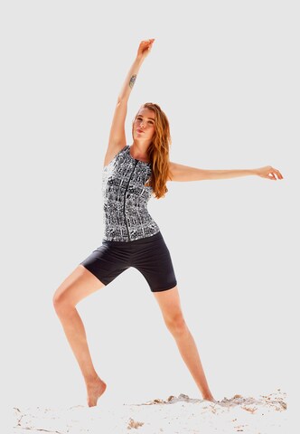 BECO the world of aquasports High neck Tankini Top 'BEsuit Racerback' in Black